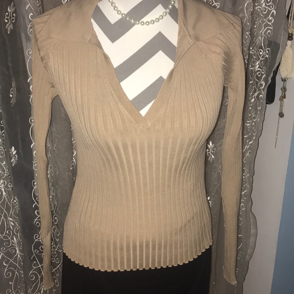 BEBE Ribbed Shirt